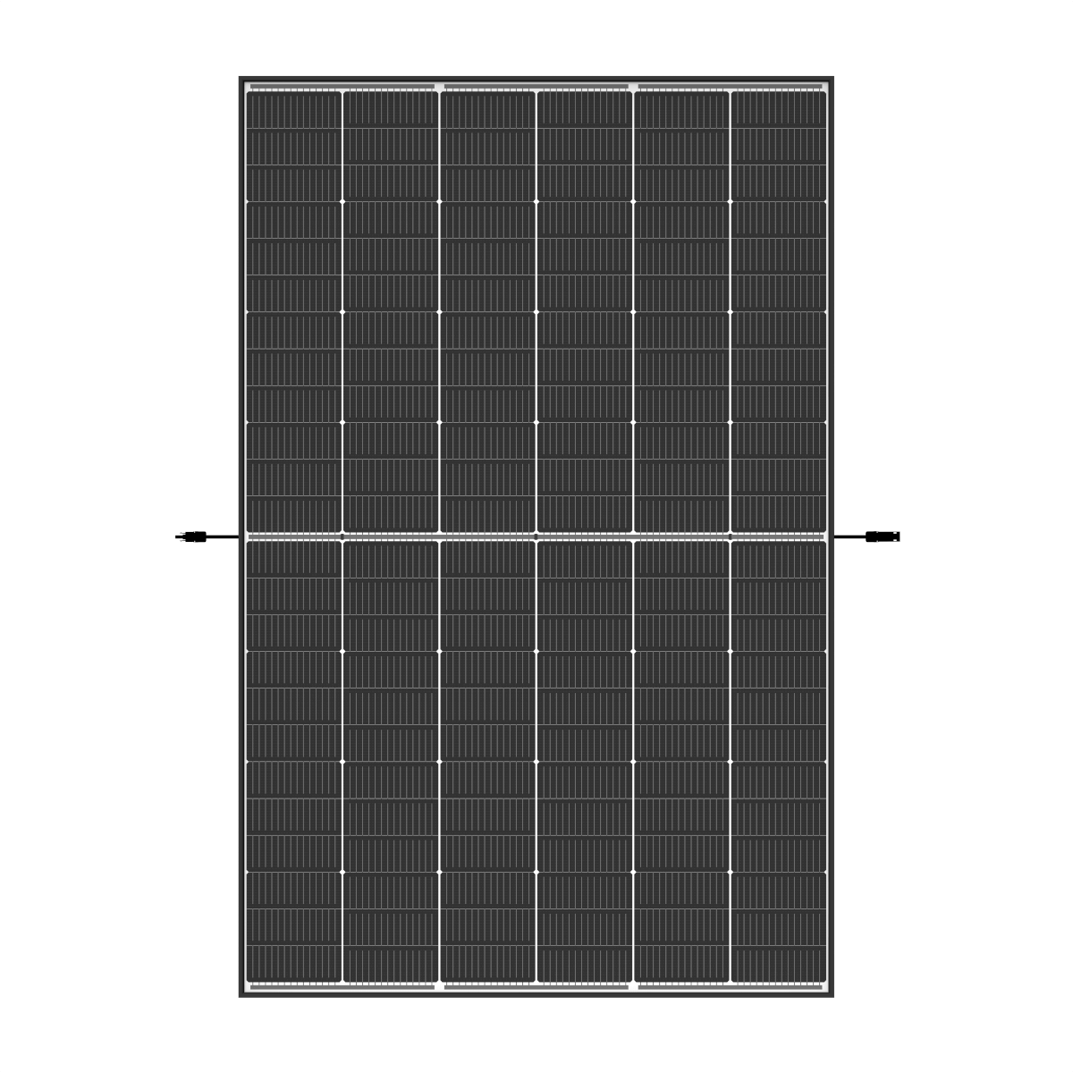 Trina 450 Watt TSM-NEG9R.28 Vertex S+ Doppelglas Solarmodul